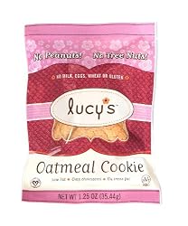 Lucy's Oatmeal Cookies, 1.25-Ounce Packages (Pack of 16)