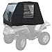 Black ATV Cab Enclosure Canopy Cover