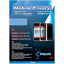 Vikuiti Mobile Privacy Film HXG38TS for Blaupunkt TravelPilot Lucca 5.2 - PREMIUM QUALITY