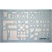 1:50 und 1:100 Sanit�r Installation Architekt Schablone Zeichenschablone M�blierung - Innenarchitektur Technisches Zeichnen