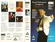 Royal Shakespeare Company  Great Performances Vol. 1 (VHS)