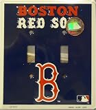 Boston Redsox Light Switch Covers (double) Plates LS12010