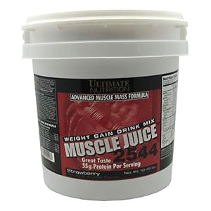 Ultimate Nutrition Muscle Juice 2544 Weight Gain Strawberry 10.45lb