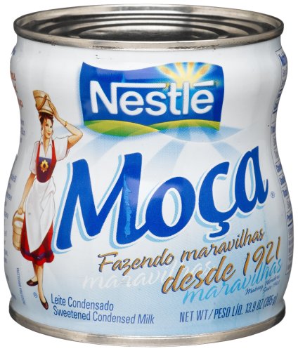 Brex Nestle Moca Condensed Milk, 13.9-Ounce Tins (Pack of 6)