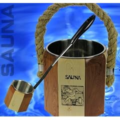 EDELSTAHL Profi SAUNA BAD SET K�bel + Kelle Modell ELECSA 9270