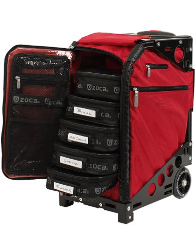 Zuca Pro Artist Case - Ruby Red/Black