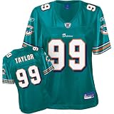 Reebok - Reebok Miami Dolphins Jason Taylor Women's Premier Team Color Jersey