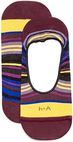 hook + ALBERT Lilly Purple Loafer Liners No-Show Socks