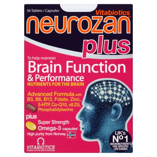 Vitabiotics Neurozan Plus Tablets 56 Capsules