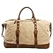 CLELO B305 Canvas Weekend Travel Duffel Bag Oversized - Premium Quality