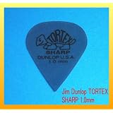 Jim Dunlop TORTEX シャープ 1.0mm ギターピック 青 10枚入 【並行輸入品】