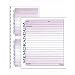 Adams Spiral Memo Book, 5.5 x 11 Inch, 2-Part, Carbonless, 2 Memos per Page, 50 Pages, White and Canary (SC1157)