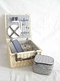 WILLOW PICNIC HAMPER/BASKET 2 PERSON
