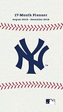 Turner New York Yankees 17 Month Planner, August 2015 - December 2016, 3.5 x 5" (8890582)
