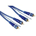 Hama / Car Hifi Cinchkabel 5m mit Remoteleitung blau