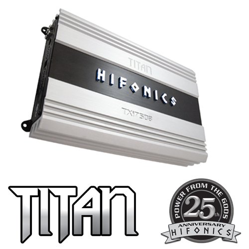 Hifonics TXi 1008D 1000 Watts RMS, Class D Mono Titan TXi Series Amplifier Car Amp