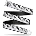 Buckle-Down Seatbelt Belt - Piano Keys - 1.5