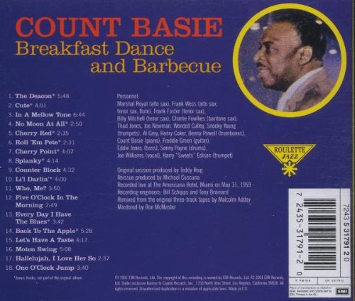 Cover image : Breakfast Dance & Barbecue