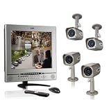 Lorex L17LD424251 Internet Remote 17-Inch Integrated LCD DVR Surveillance System with 4... by Lorex