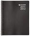AT-A-GLANCE Recycled Collegiate Monthly Planner, 8-Inch x 9 7/8-Inch, Black, 2011/2012 (70-CP06-05)