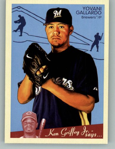 2008 Upper Deck Goudey #109 Yovani Gallardo - Milwaukee Brewers (Baseball Cards)