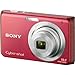 Sony Cybershot DSC-W180 10.1MP Digital Camera with 3x SteadyShot Stabilized Zoom and 2.7-inch LCD (Red)
