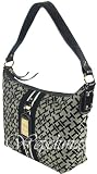 Tommy Hilfiger Logo Top Zip Small Hobo Handbag