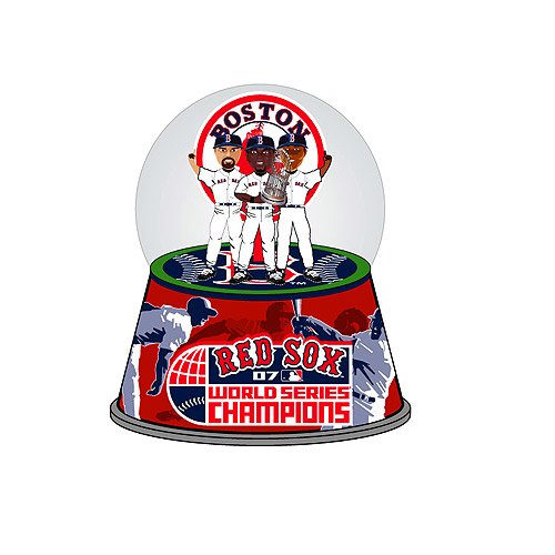 Buy Boston Red Sox 2007 World Series Champions Snow Globe by Forever Collectibles