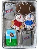 Beautiful Cookies Organic Football and Beer Organic Cookies Cookies, 24 Cookies