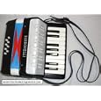 Barronelli Piano Accordion 17 Keys 8 Bass - Black