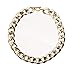 Gold Chunky Large Bling Statement Curb Chain Fashion Necklace Choker By VAGA