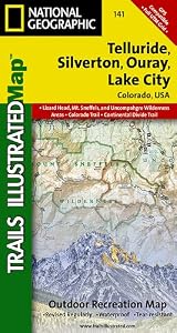 TI Map #141- Telluride/Silverton/Ouray/Lake City