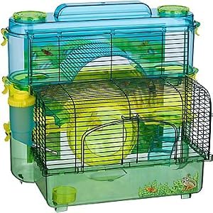 SAM-Small-Animal-Rainforest-3-Level-Home-Small-Animal-Cage-15-5-L-X-10-W-X-16-5-H
