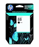 HP 88 Black Ink Cartridge in Retail Packaging (C9385AN#140)