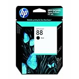 HP 88 Black Ink Cartridge in Retail Packaging (C9385AN#140) ~ HP