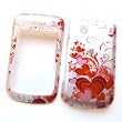 RIM BlackBerry Tour 9630 & Tour2 9650 Verizon/Sprint Snap-on Protector Hard Case Image Cover "Red Hearts" Design