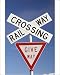 Photographic Print of Railway Crossing, Sutton, near Middlemarch, Strath Taieri, Otago, South Island, from Danita Delimont