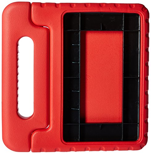 Fire 7 case,Fire 7 2015 Case,TRAVELLOR®Kids Shock Proof Convertible Handle Light Weight Super Protective Stand Cover for Amazon Fire Tablet (7 inch Display, 2015 Release Only)(red)