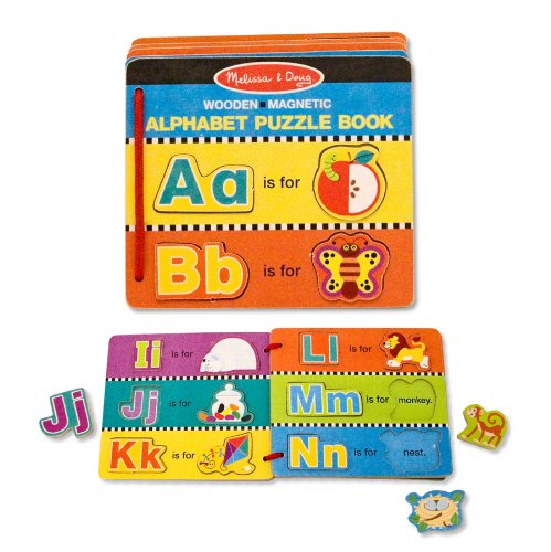 Melissa & Doug Alphabet Puzzle Book