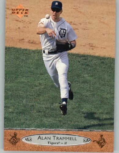 1996 Upper Deck #330 Alan Trammell - Detroit Tigers (Baseball Cards)