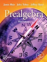 Prealgebra (3rd Edition) (Tobey/Slater Developmental Math Series)