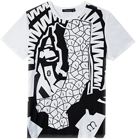 Gooboss Men's Simple Cotton Round Neck Short-sleeved Summer T Shirts