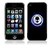 Neon Alien Decorative Skin Cover Decal Sticker for Apple 3G iPhone / iPhone 3GS 3G S
