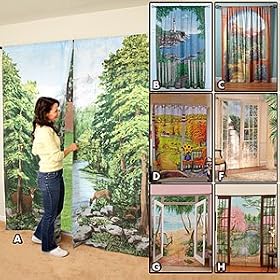 Scenic View Curtains Island Breeze
