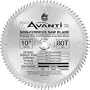 Freud TK706 Avanti 10-Inch 80 Tooth TCG Non-Ferrous Metal Cutting Saw Blade with 5/8-Inch Arbor