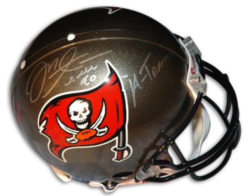 Mike Alstott Autographed Tampa Bay Buccaneers Proline Helmet Inscribed 