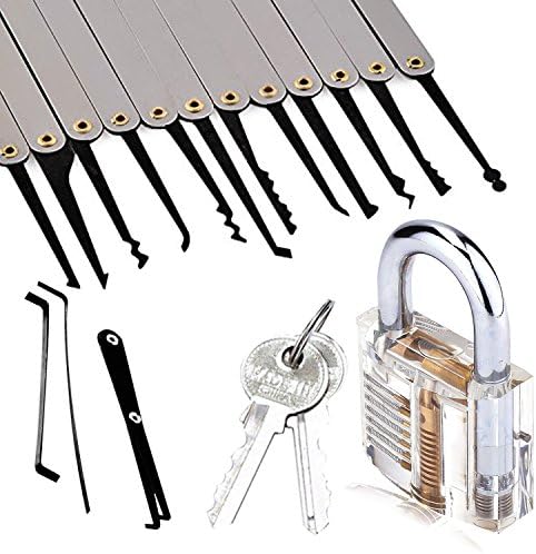 Pick-Dominator- Locksmith Tools &amp; Lock Picking Set With Bonus Rapid Lock Pick Ebook Training!