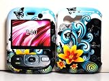Splashing Flower Wave Snap on Hard Skin Shell Cover Case for Lg Imprint Mn240 / Remarq Ln240