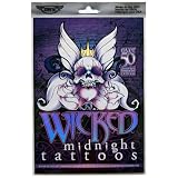 Wicked Midnight Over 50 Temporary Tattoos