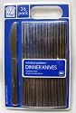 Bakers & Chefs Windsor Pattern Stainless Dinner Knives 36 Pack